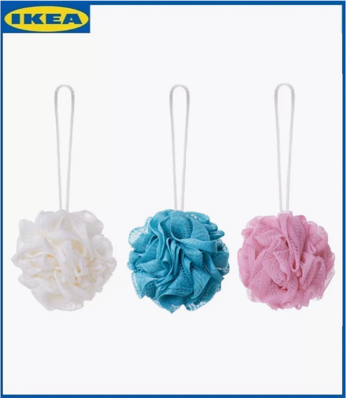 IKEA ABYAN Мочалка для тела 3 шт. ИКЕА Обион