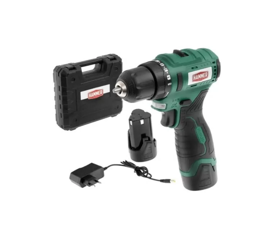 Дрель аккумуляторная ACD12BL HAMMER