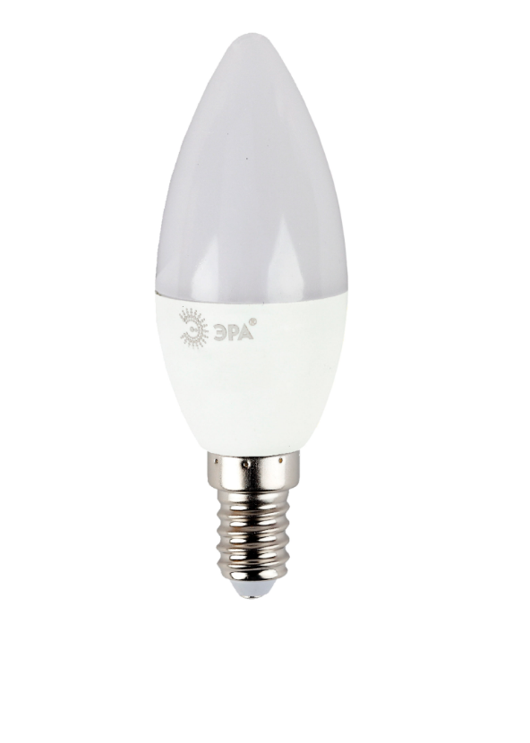 Лампочка светодиодная ЭРА RED LINE LED B35-6W-827-E14 R Е14 / E14 6 Вт свеча теплый белый свет