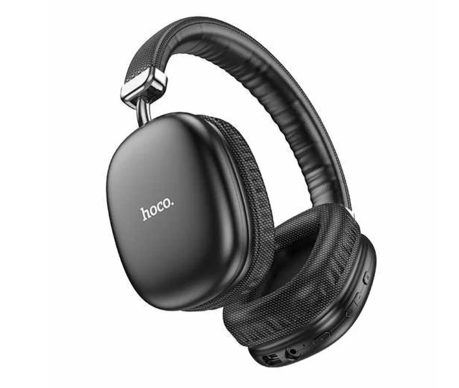 Стереонаушники Bluetooth полноразмерные Hoco W35 Max V5.3/45ч черные