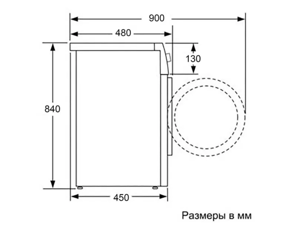 Стиральная машина Beko WSPE7612A черный