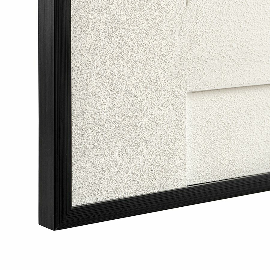 Bergenson Bjorn Панно декоративное с эффектом 3D Minimalism, с черной рамой, 50х70 см