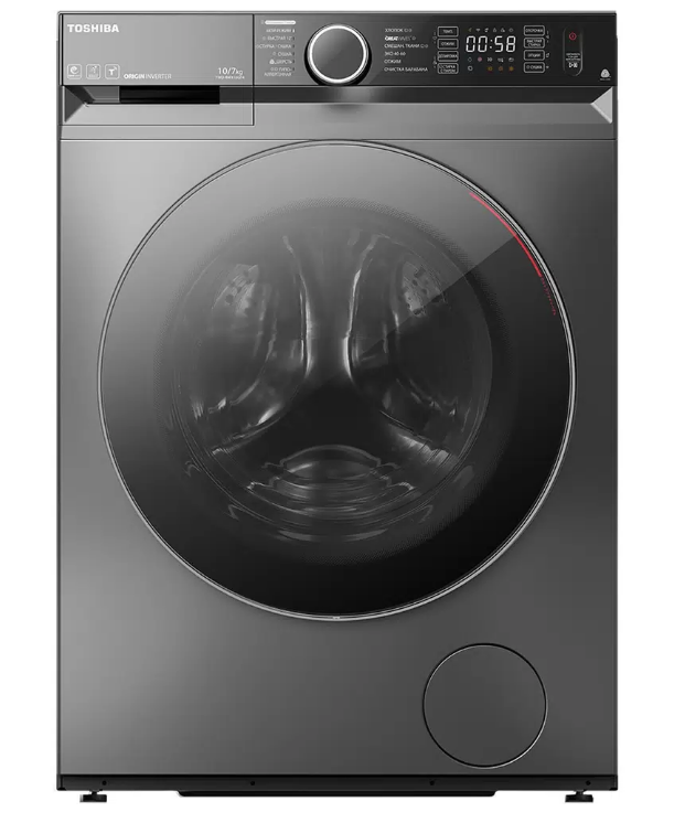 Стиральная машина Toshiba TWD-BM110GF4RU(SK) серый