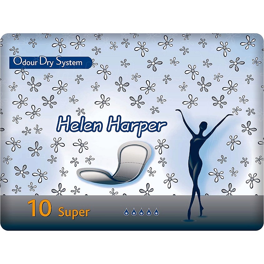 Прокладки послеродовые Helen Harper Odour Dry System Extra № 10
