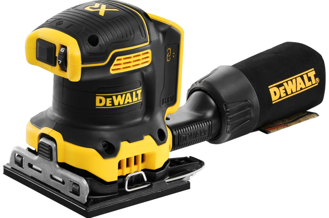 Вибрационная плоскошлифовальная машина DEWALT 18 В XR DCW200N-XJ