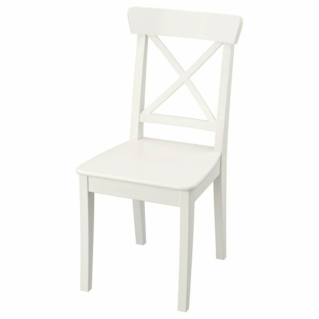Стул Ингольф INGOLF белый, икеа, IKEA.
