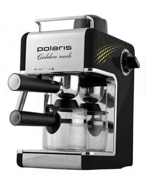Рожковая кофеварка Polaris Golden Rush эспрессо PCM 4006A