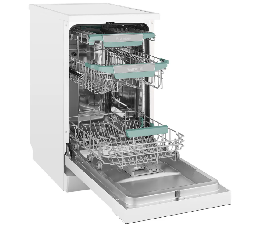 Посудомоечная машина Weissgauff DW 4539 Inverter Touch AutoOpen белый