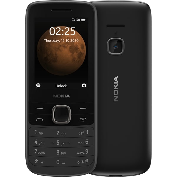 Мобильный телефон NOKIA 225 TA-1279 DS, черный